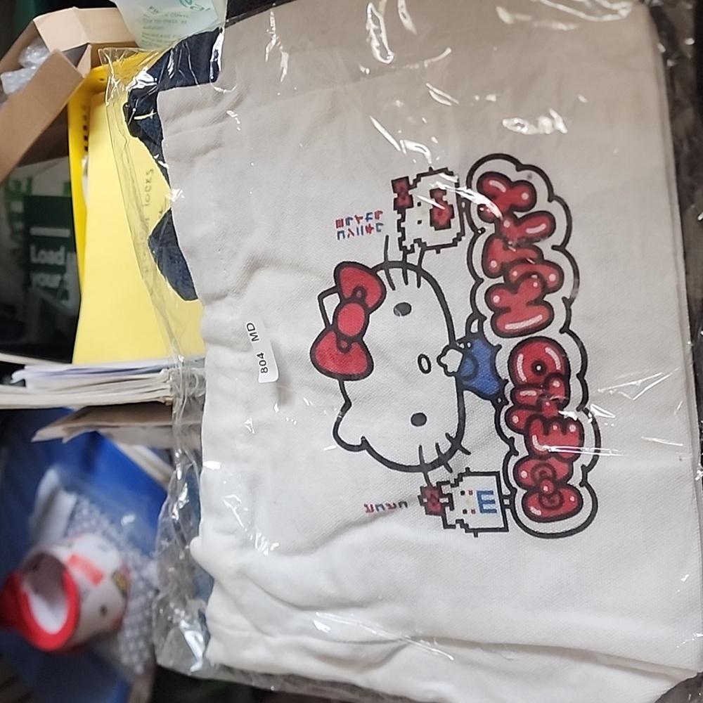 Hello kitty mini canvas bag